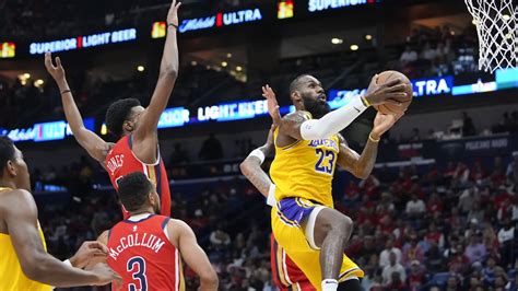 Lakers beat Pelicans in Play.